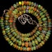 40%off 17.4'' AAA smooth roundel shape multi wello fire Ethiopian opal beads strands good quality wholesale price. 0321