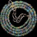 50%off 18'' AAA smooth roundel shape multi wello fire Ethiopian opal beads strands good quality wholesale price. 0311