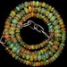 40%off 17.5'' AAA smooth roundel shape multi wello fire Ethiopian opal beads strands good quality wholesale price. 0243