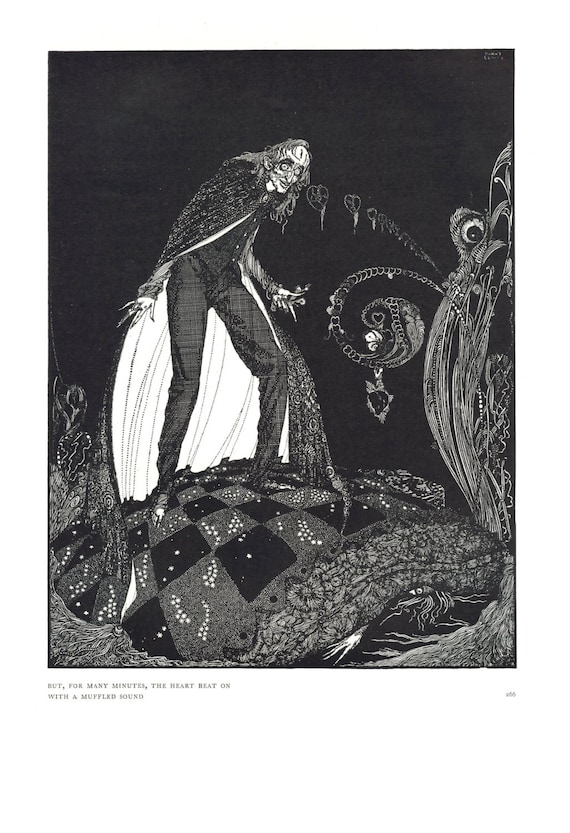 Das Verraterische Herz Von Harry Clarke Ein Kunstdruck Von Etsy