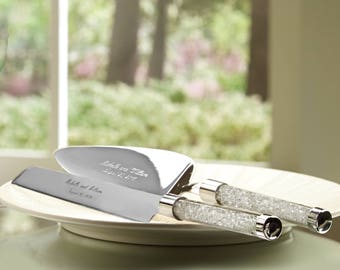 wedding cake knife etsy