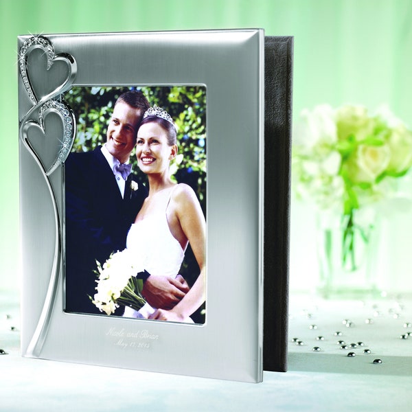 Dazzling Hearts Wedding Photo Album | Personalized Photo Album | Wedding Album | Personalized Album | Wedding Momento | Wedding Gift