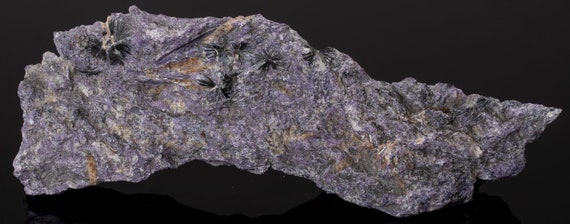 Charoite Polished Slab Crystal Purple Stone 392 Grams Crown Etsy