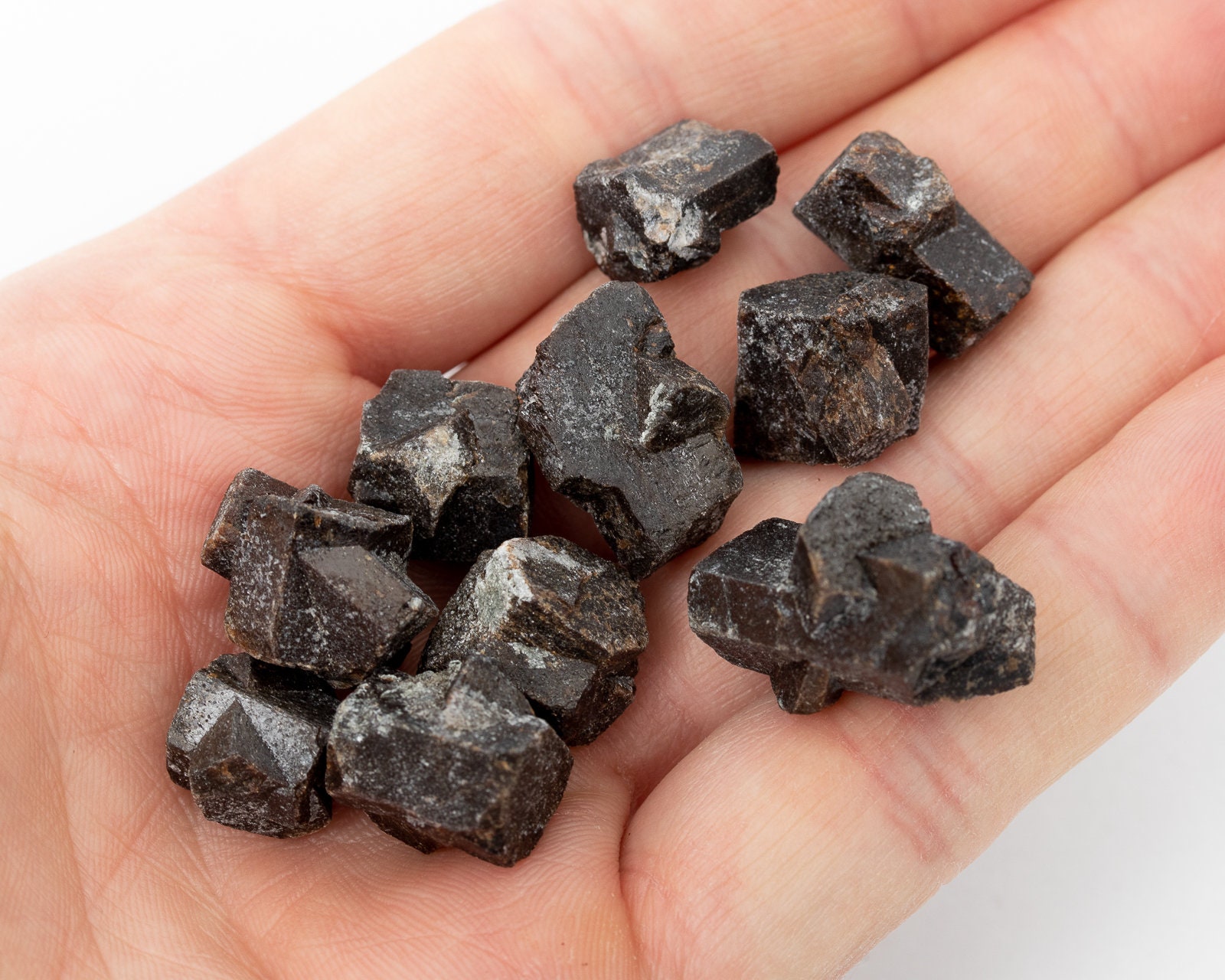 Cross Rocks Staraulite 10x STAUROLITE Cross Crystal 1.22 Oz Specimen Healing Stone #3784T ...
