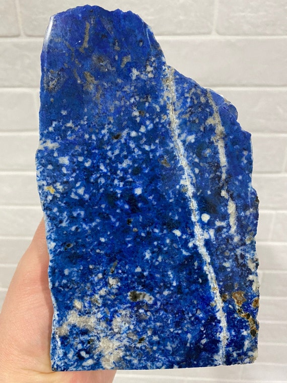 LAPIS LAZULI Lazurite Polished Stone Specimen 3.73 Lbs Healing