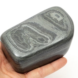 SPECULAR HEMATITE polished stone freeform 1.67 lbs healing chakra crystal specimen #9271T - UKRAINE