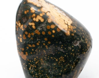 Ocean orbicular JASPER polished freeform stone 2.24 LBS specimen stone #2739T - MADAGASCAR