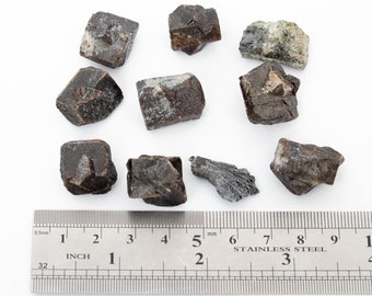10x STAUROLITE cross crystal 2.19 oz esemplari di pietra curativa #3770T - NORVEGIA