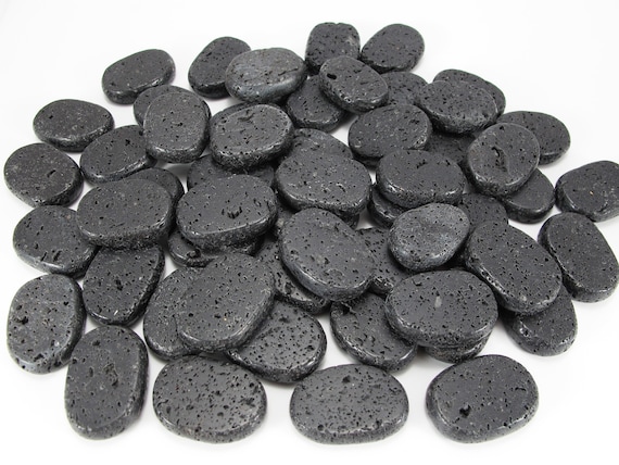 polished lava stone