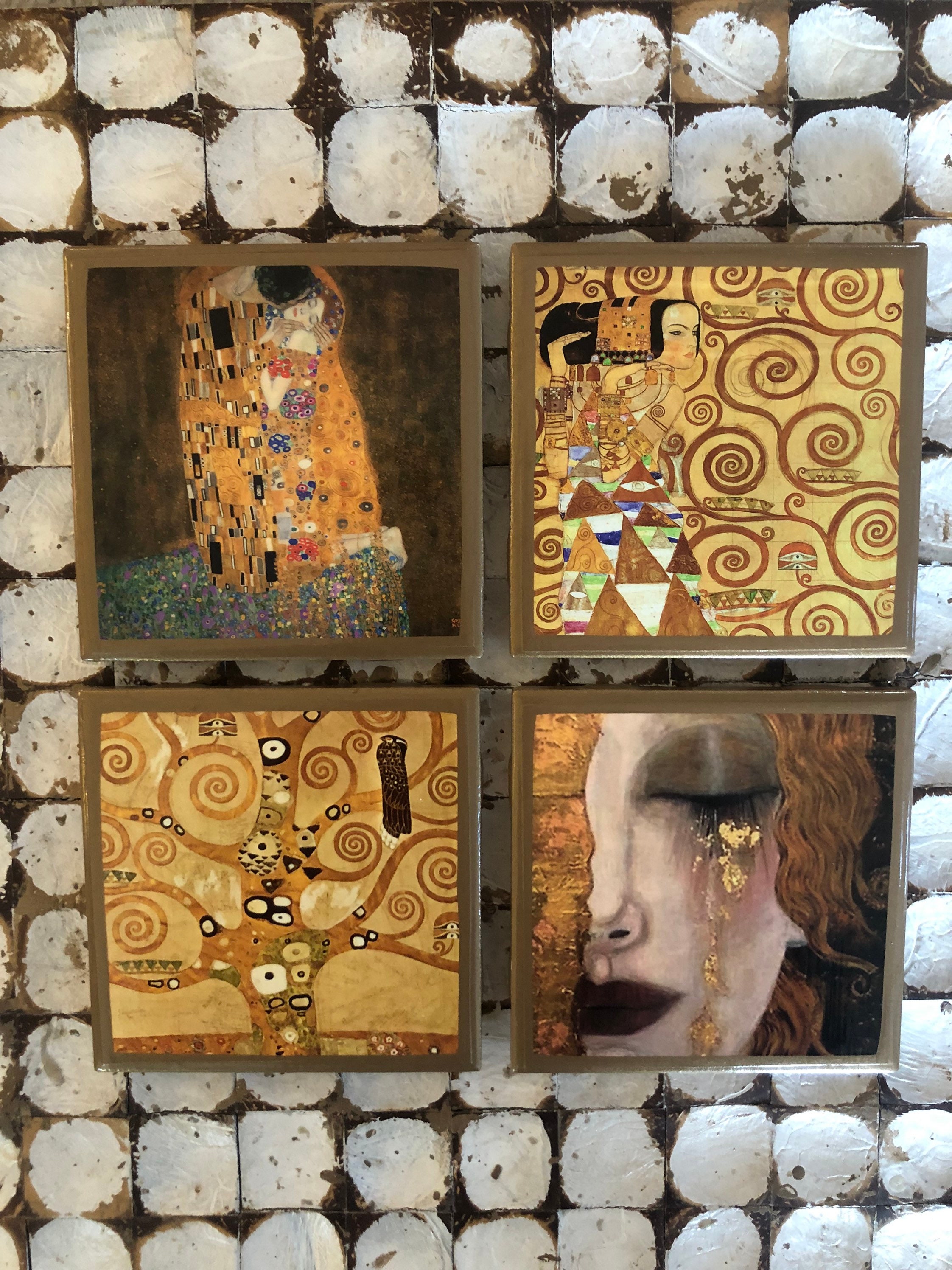 Klimt tile - Etsy 日本