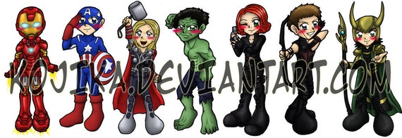 avengers bookmarks etsy
