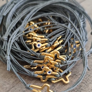 10pcs Martyrika, Martirika, Witness pins, Bracelet martyrika,Baptism cross,Greek Orthodox Baptism,Christening,Bracelet wax cord, baptism