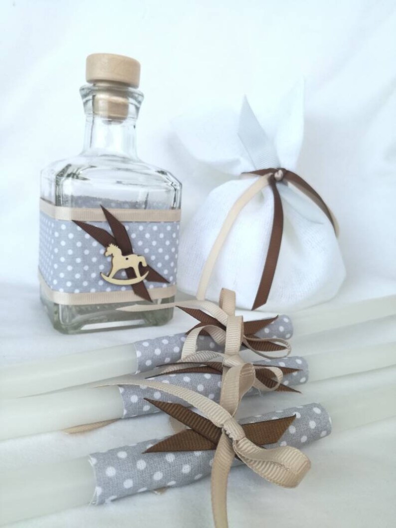 Greek Orthodox Baptism Oil Set Christening Oil Set Boy Etsy