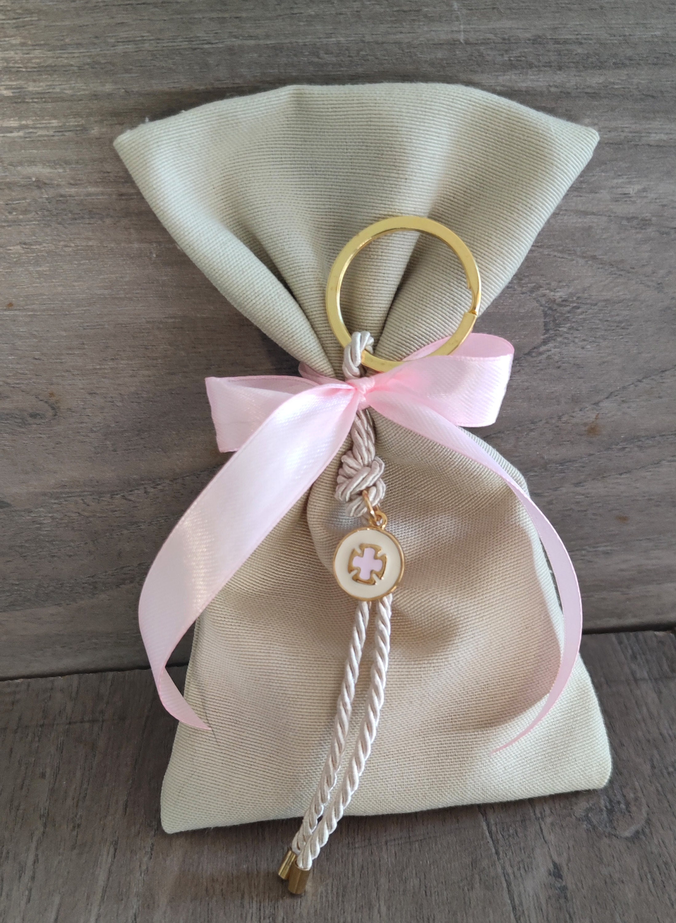 10pcs Greek orthodox boubounieres, christening favor, boubounieres, baptism, cross boubounieres, wedding favors, key ring favors