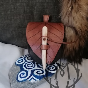 Leaf Fairy Elf Bag | Fantasy Larp Ranger RPG Sca Celtic