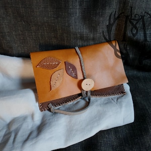Handmade Leather Tobacco Pouch | Tobacco Case | Tobacco bag