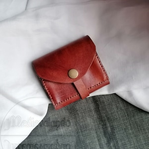 Mini-Portemonnaie, Kartenhalter, Dokumentenhalter, Banknoten, Visitenkarten | Schlanke Geldbörse für LARP-Festivals