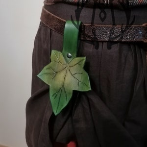 Ivy Leaf Skirt Hike / Skirt Hanger | Renfaire, Renaissance Fair, Festival, Elven, Fairy, Celtic