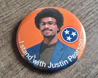 Tennessee 3 Justin Pearson pinback buttons and more