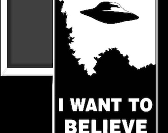 X-Files I want to believe Refrigerator magnet