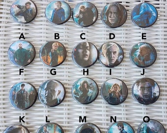 Potter Buttons or Magnets! 1.5"