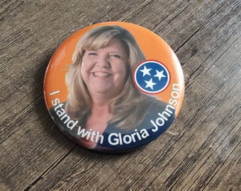 Tennessee 3 Gloria Jones pinback buttons and more