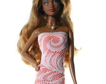 Handmade clothes for Barbie (dress):  Doloria