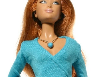 Handmade clothes for Barbie  (blouse): Rebeca