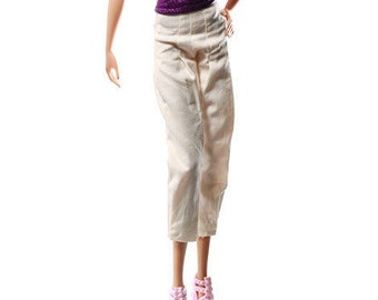 Handmade clothes for Barbie (pants): Laboe