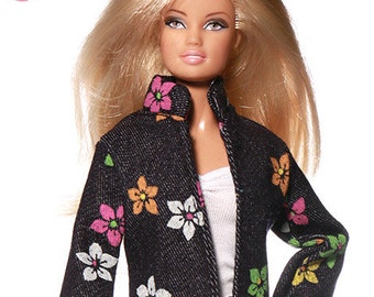 Handmade clothes for Barbie (jacket): Drina