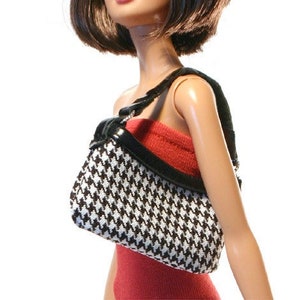 Doll bag: Black Check