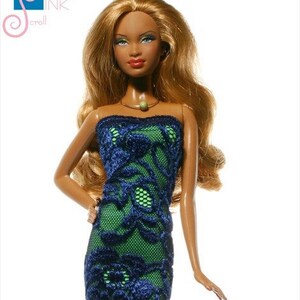 Handmade clothes for Barbie dress: Niké image 1