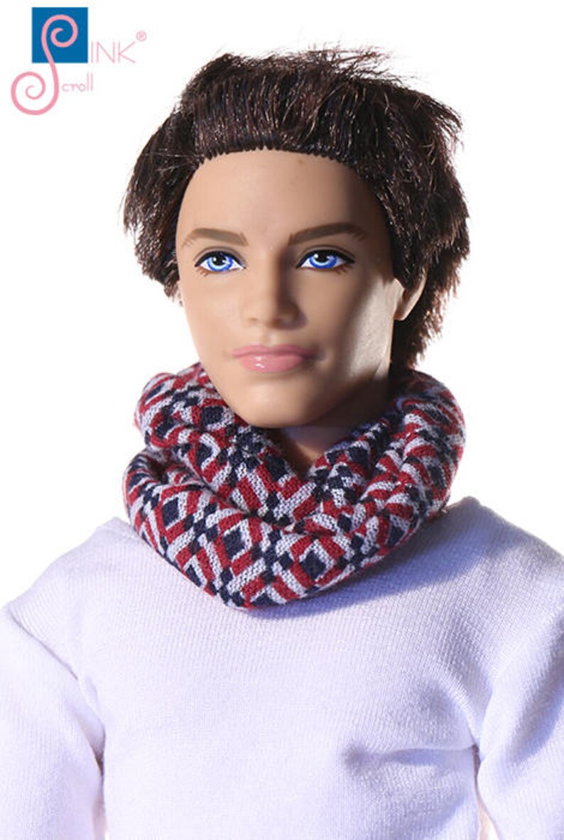 Handmade clothes for Ken scarf: Balas image 1