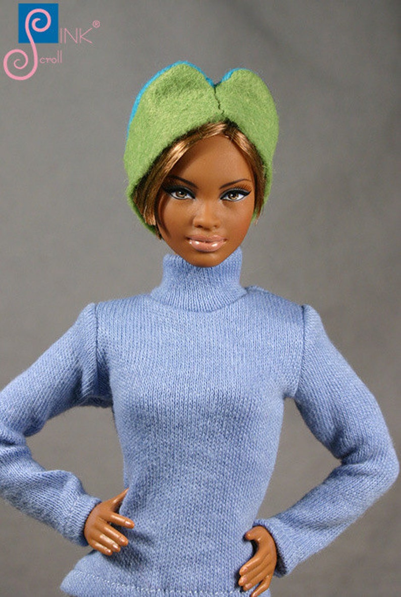 Handmade clothes for Barbie sweater: Endicott | Etsy