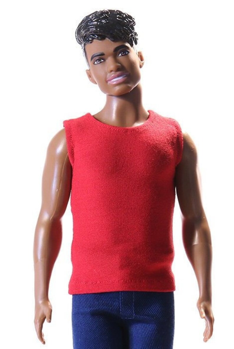 Handmade clothes for Ken T-shirt: Lionel image 1