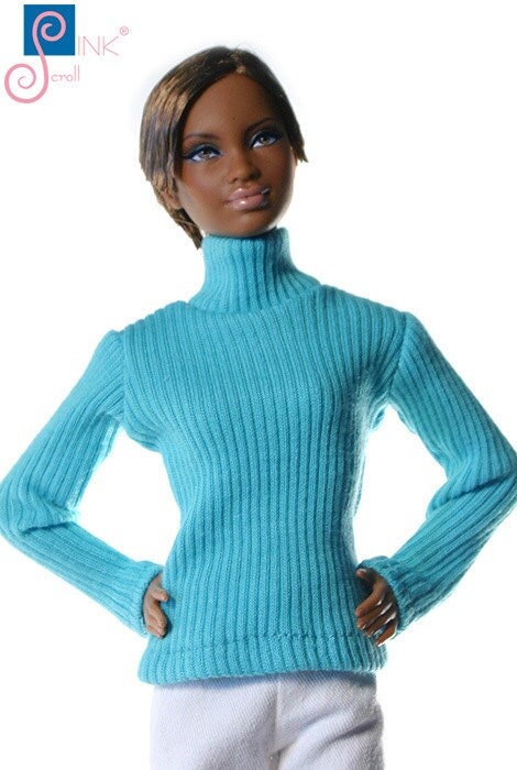 Handmade Clothes for Barbie sweater: Esbjorn - Etsy