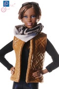 Handmade clothes for Barbie (vest): Zainab