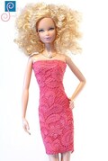 Handmade clothes for Barbie (dress):  Daphne product logo