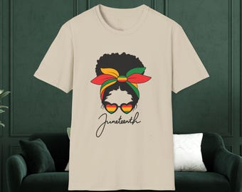 Juneteenth  Female Graphic T-Shirt
