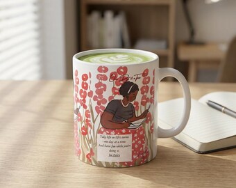 One Day at A Time Journal Morphing Mug, 11oz