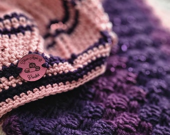 Crochet and Scarf  Set