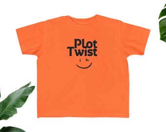 Toddler Tee: Plot Twist, Kids T-Shirt, Children's Clothing, Funny Shirt, Gift for Toddler, Birthday Present