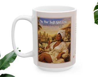 In Her Soft Girl Era Coloring Book Mug, 11oz or 15oz
