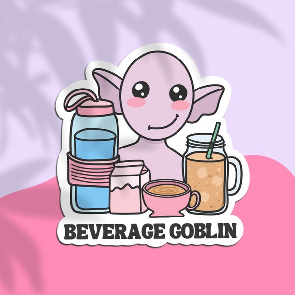 Beverage Goblin Sticker