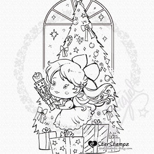 The Nutcracker Holiday DIGITAL STAMP Instant Download