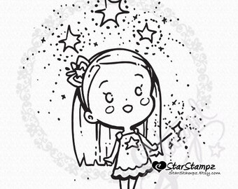 Sparkle DIGITAL STAMP Instant Download