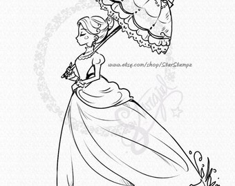 Anglais Lady DIGITAL TAMP Téléchargement instantané