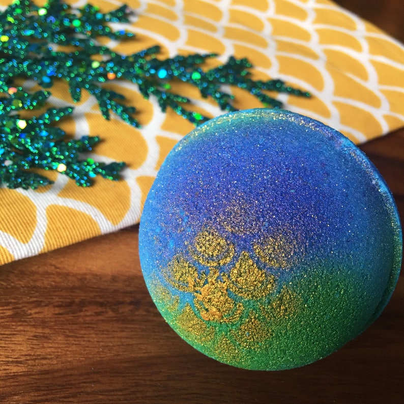 Mermaid Bath Bombs Natural Handmade Bath Bomb Fizzy Stocking Etsy