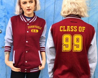 Buffy the Vampire Slayer Varsity Jacket | Sunnydale High Class of 99 Design