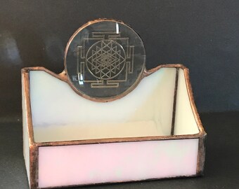 Business Card Holder Stained Glass